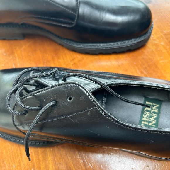 Nunn Bush Black Leather Oxfords- size 10 1/2 M - worn once or twice - Picture 6 of 14